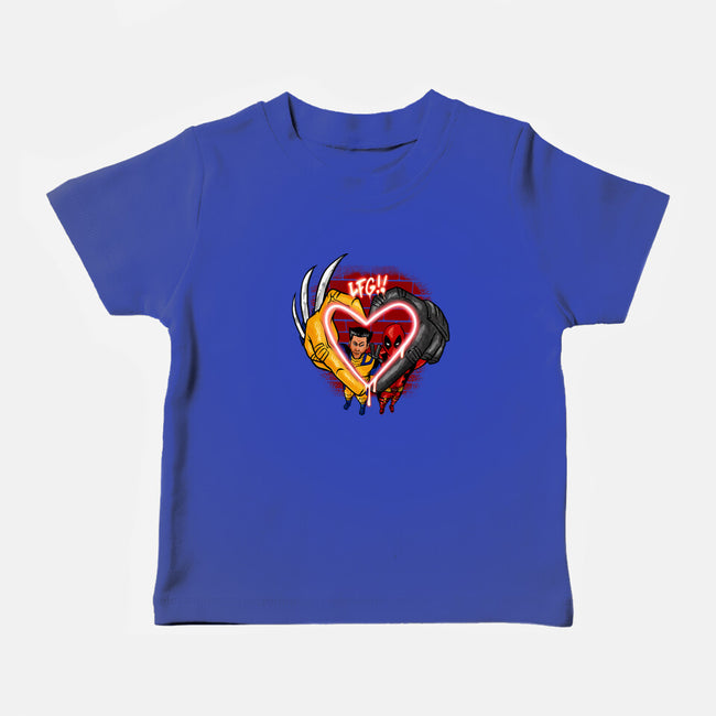 Love In Crime-Baby-Basic-Tee-spoilerinc