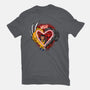 Love In Crime-Unisex-Basic-Tee-spoilerinc