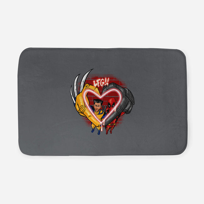 Love In Crime-None-Memory Foam-Bath Mat-spoilerinc