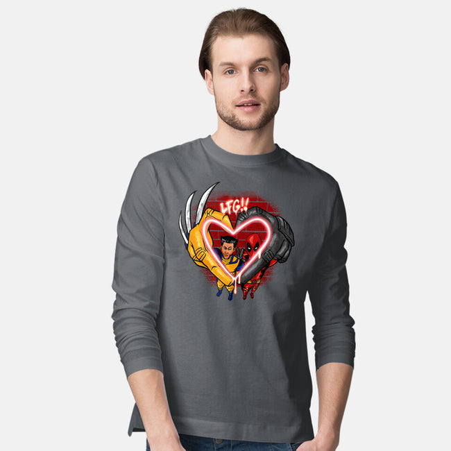 Love In Crime-Mens-Long Sleeved-Tee-spoilerinc