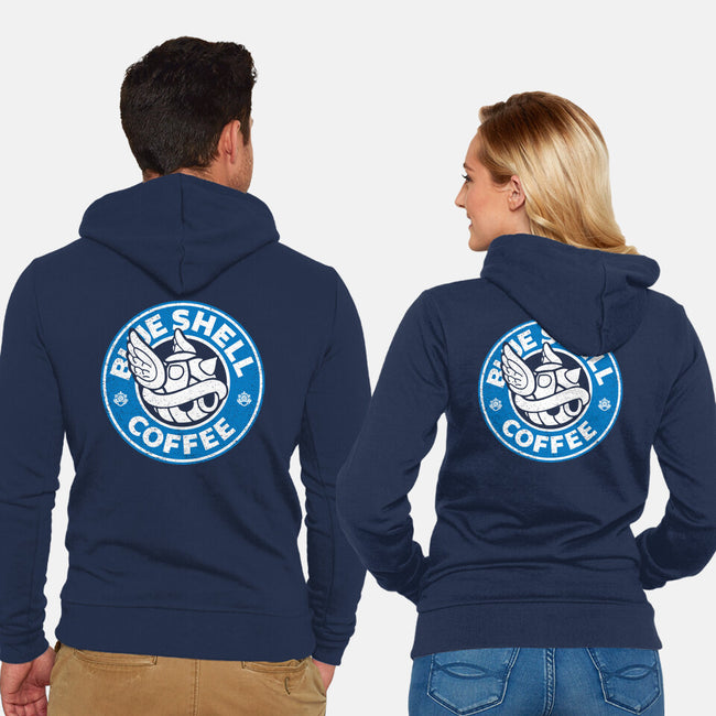 Coffee Seeker-Unisex-Zip-Up-Sweatshirt-dalethesk8er