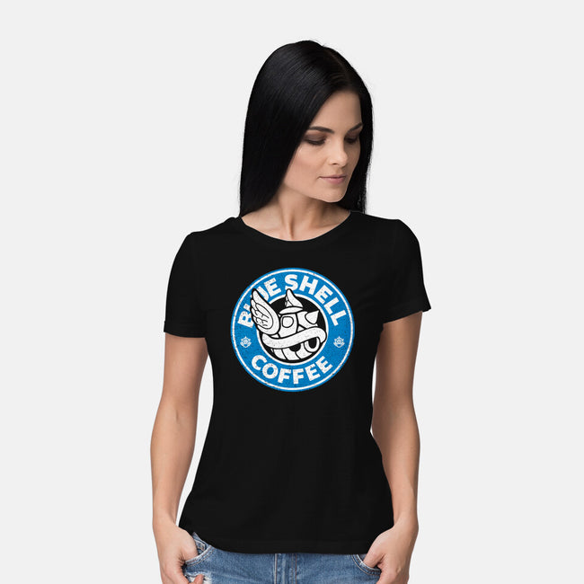 Coffee Seeker-Womens-Basic-Tee-dalethesk8er