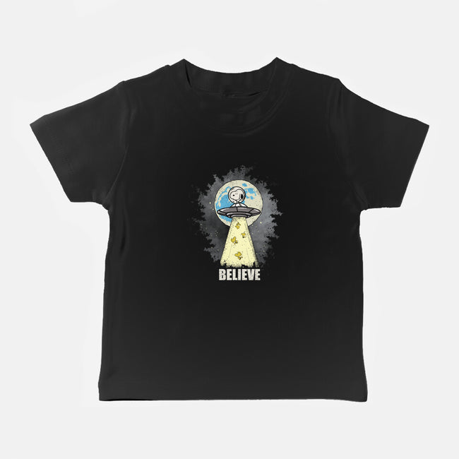 I Believe-Baby-Basic-Tee-turborat14