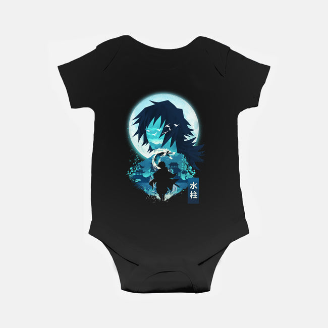 Water Breathing Landscape-Baby-Basic-Onesie-dandingeroz