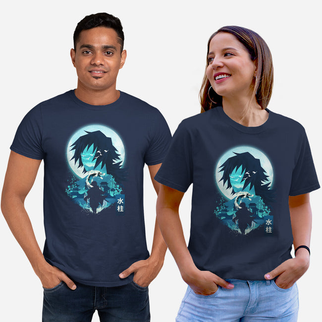 Water Breathing Landscape-Unisex-Basic-Tee-dandingeroz