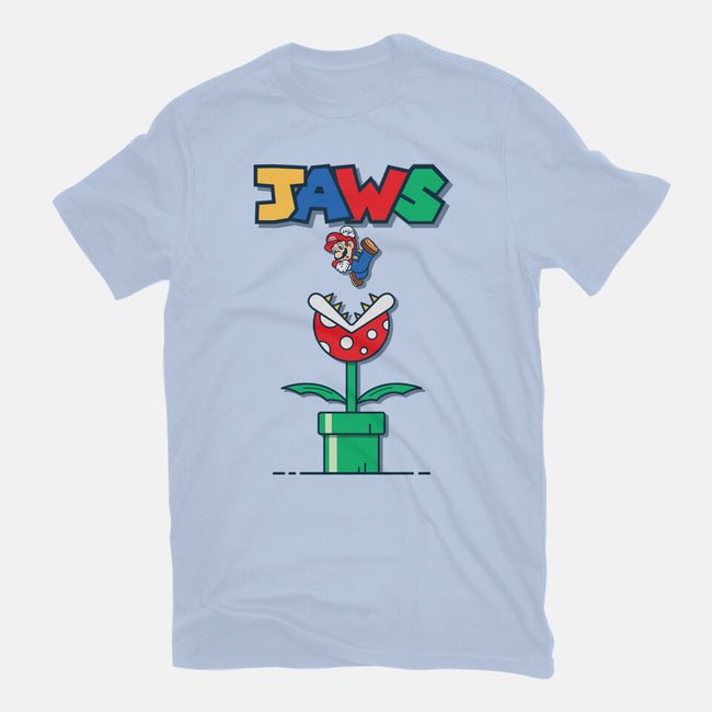 Mario Jaws-Mens-Heavyweight-Tee-Faissal Thomas