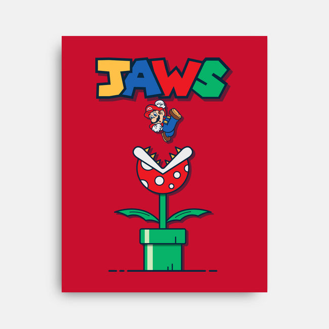 Mario Jaws-None-Stretched-Canvas-Faissal Thomas