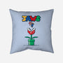 Mario Jaws-None-Removable Cover-Throw Pillow-Faissal Thomas