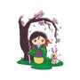 Kokeshi Chinese Princess-None-Glossy-Sticker-ellr