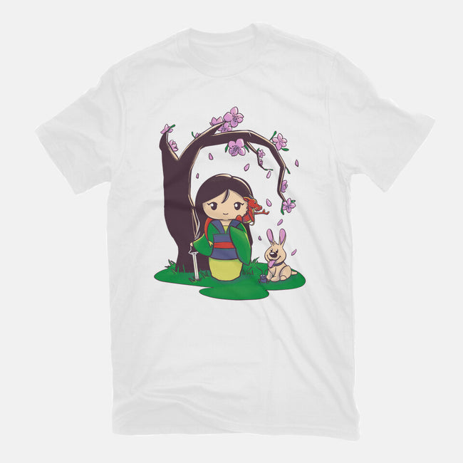 Kokeshi Chinese Princess-Youth-Basic-Tee-ellr