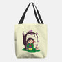 Kokeshi Chinese Princess-None-Basic Tote-Bag-ellr