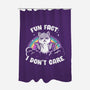 Fun Fact I Don't Care-None-Polyester-Shower Curtain-koalastudio