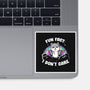 Fun Fact I Don't Care-None-Glossy-Sticker-koalastudio