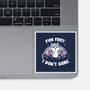 Fun Fact I Don't Care-None-Glossy-Sticker-koalastudio