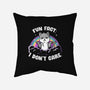 Fun Fact I Don't Care-None-Removable Cover-Throw Pillow-koalastudio