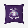 Fun Fact I Don't Care-None-Removable Cover-Throw Pillow-koalastudio