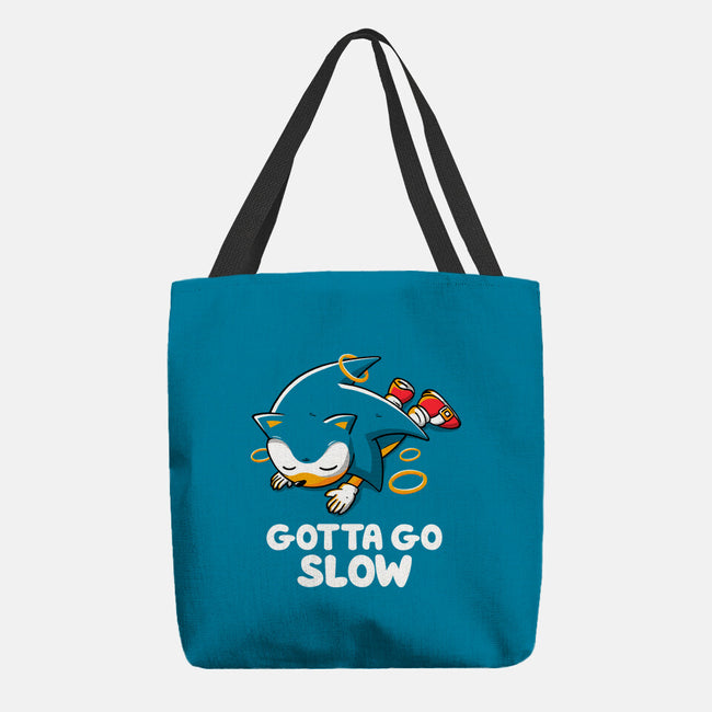 Gotta Go Slow-None-Basic Tote-Bag-koalastudio