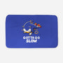 Gotta Go Slow-None-Memory Foam-Bath Mat-koalastudio