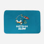 Gotta Go Slow-None-Memory Foam-Bath Mat-koalastudio