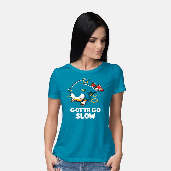 Gotta Go Slow-Womens-Basic-Tee-koalastudio