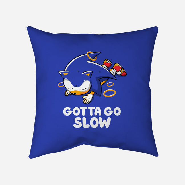 Gotta Go Slow-None-Removable Cover-Throw Pillow-koalastudio