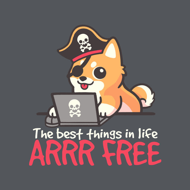 Web Pirate Dog-None-Stretched-Canvas-NemiMakeit