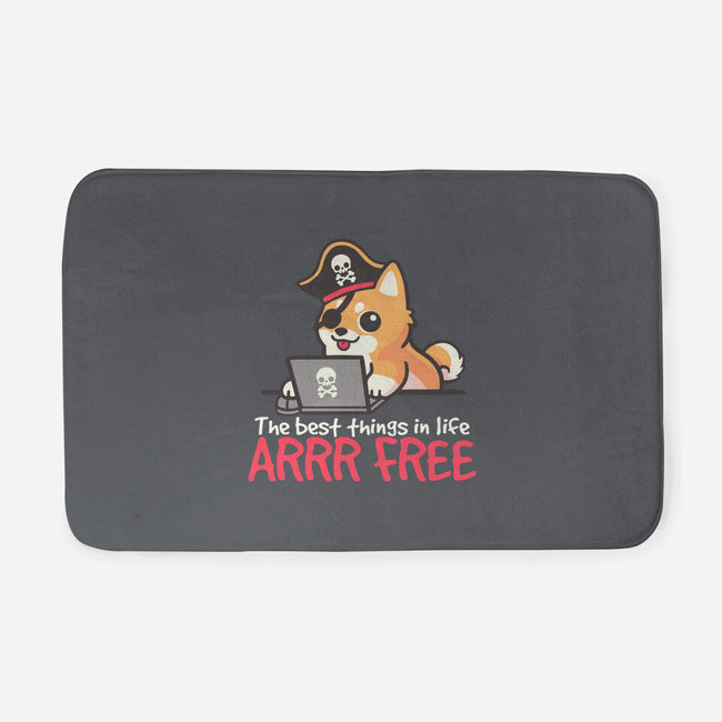 Web Pirate Dog-None-Memory Foam-Bath Mat-NemiMakeit