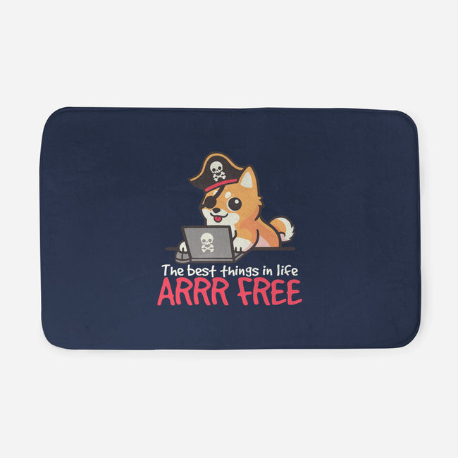 Web Pirate Dog-None-Memory Foam-Bath Mat-NemiMakeit