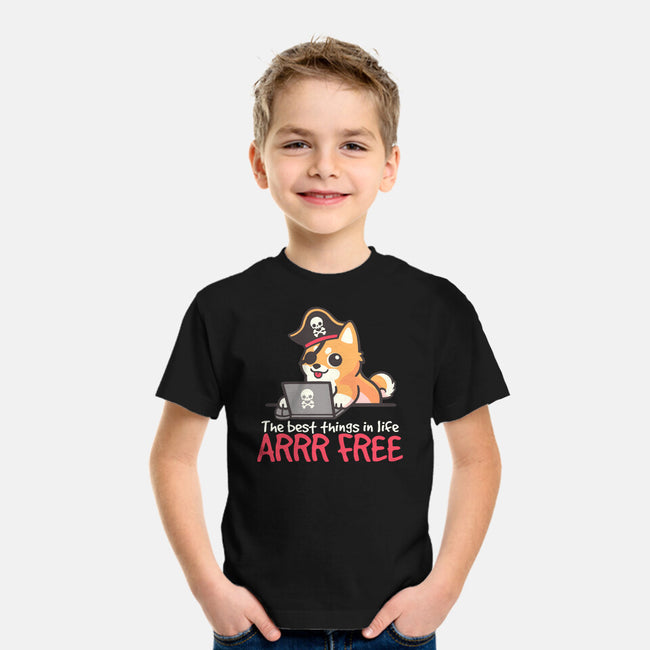 Web Pirate Dog-Youth-Basic-Tee-NemiMakeit