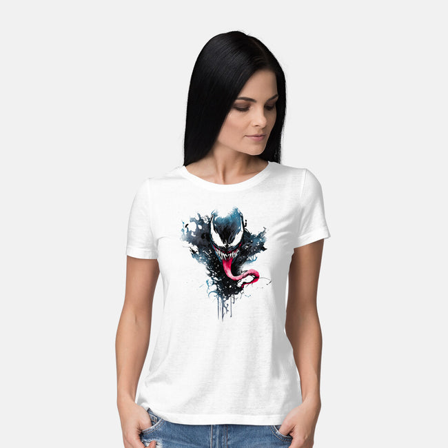 Symbiote Ink-Womens-Basic-Tee-ddjvigo