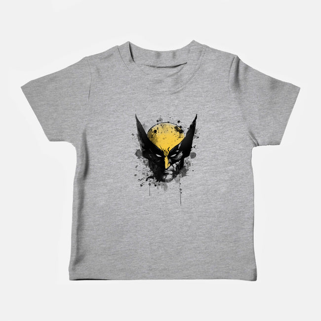 Logan's Mask-Baby-Basic-Tee-ddjvigo