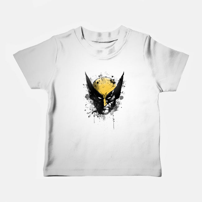 Logan's Mask-Baby-Basic-Tee-ddjvigo