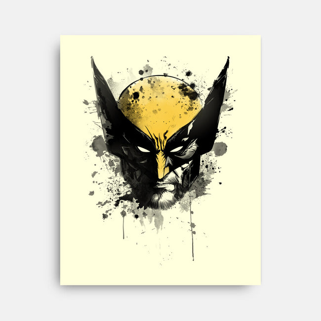 Logan's Mask-None-Stretched-Canvas-ddjvigo