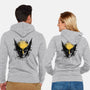 Logan's Mask-Unisex-Zip-Up-Sweatshirt-ddjvigo