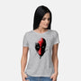 Merc's Mask-Womens-Basic-Tee-ddjvigo