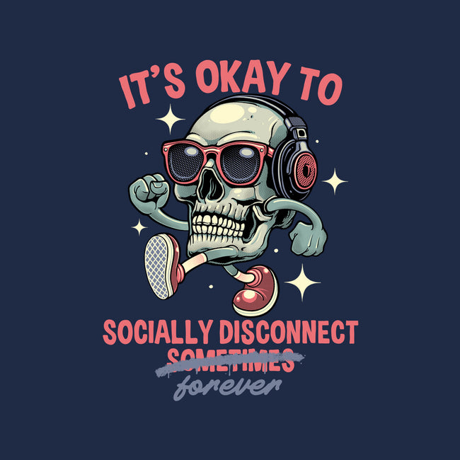 Socially Disconnected-None-Polyester-Shower Curtain-gorillafamstudio