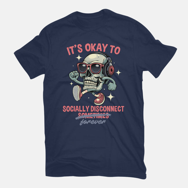 Socially Disconnected-Mens-Basic-Tee-gorillafamstudio