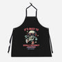 Socially Disconnected-Unisex-Kitchen-Apron-gorillafamstudio