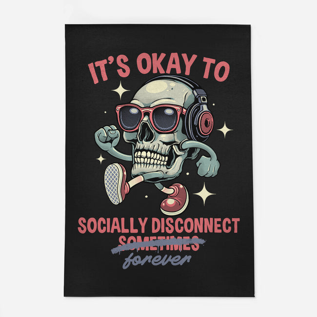 Socially Disconnected-None-Outdoor-Rug-gorillafamstudio