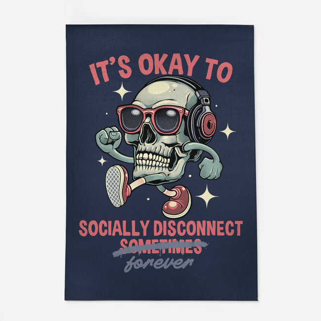 Socially Disconnected-None-Outdoor-Rug-gorillafamstudio