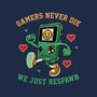 Gamers Respawn-Mens-Basic-Tee-gorillafamstudio