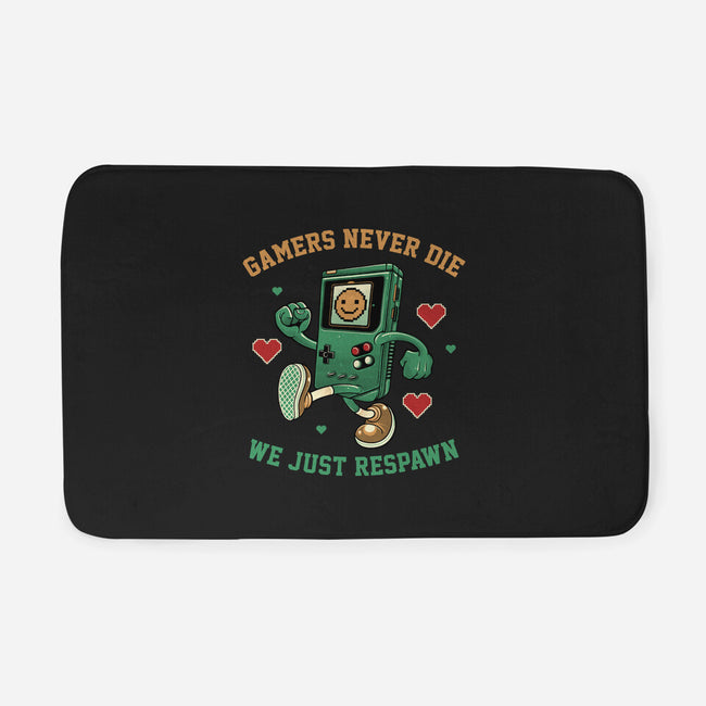 Gamers Respawn-None-Memory Foam-Bath Mat-gorillafamstudio