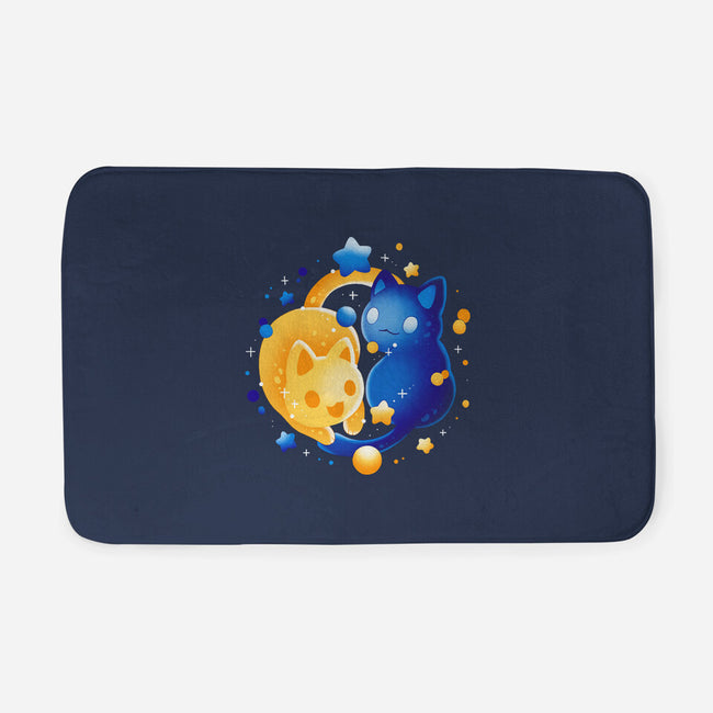 Sun Moon Kittens-None-Memory Foam-Bath Mat-Vallina84