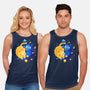 Sun Moon Kittens-Unisex-Basic-Tank-Vallina84