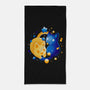 Sun Moon Kittens-None-Beach-Towel-Vallina84