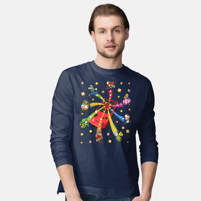 Jump Up-Mens-Long Sleeved-Tee-JamesQJO