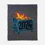 Dumpster 2024-None-Fleece-Blanket-rocketman_art