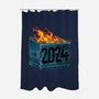 Dumpster 2024-None-Polyester-Shower Curtain-rocketman_art