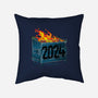 Dumpster 2024-None-Removable Cover-Throw Pillow-rocketman_art