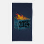 Dumpster 2024-None-Beach-Towel-rocketman_art